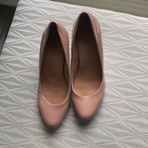 Jcrew Nude Patent Wedges